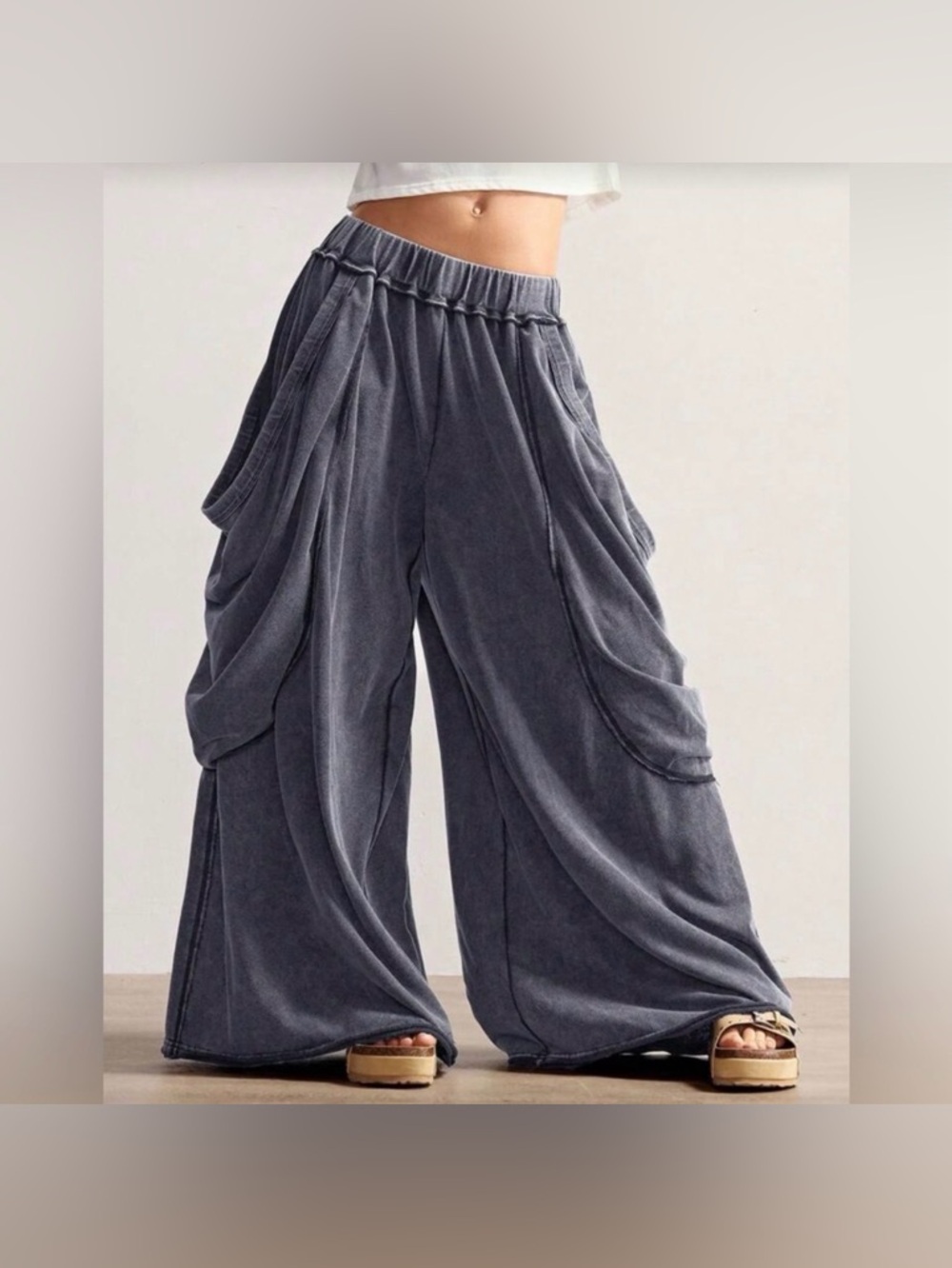 Boutique Big Pocket Pants, Various Colors/Sizes NIP - Picture 5 of 10
